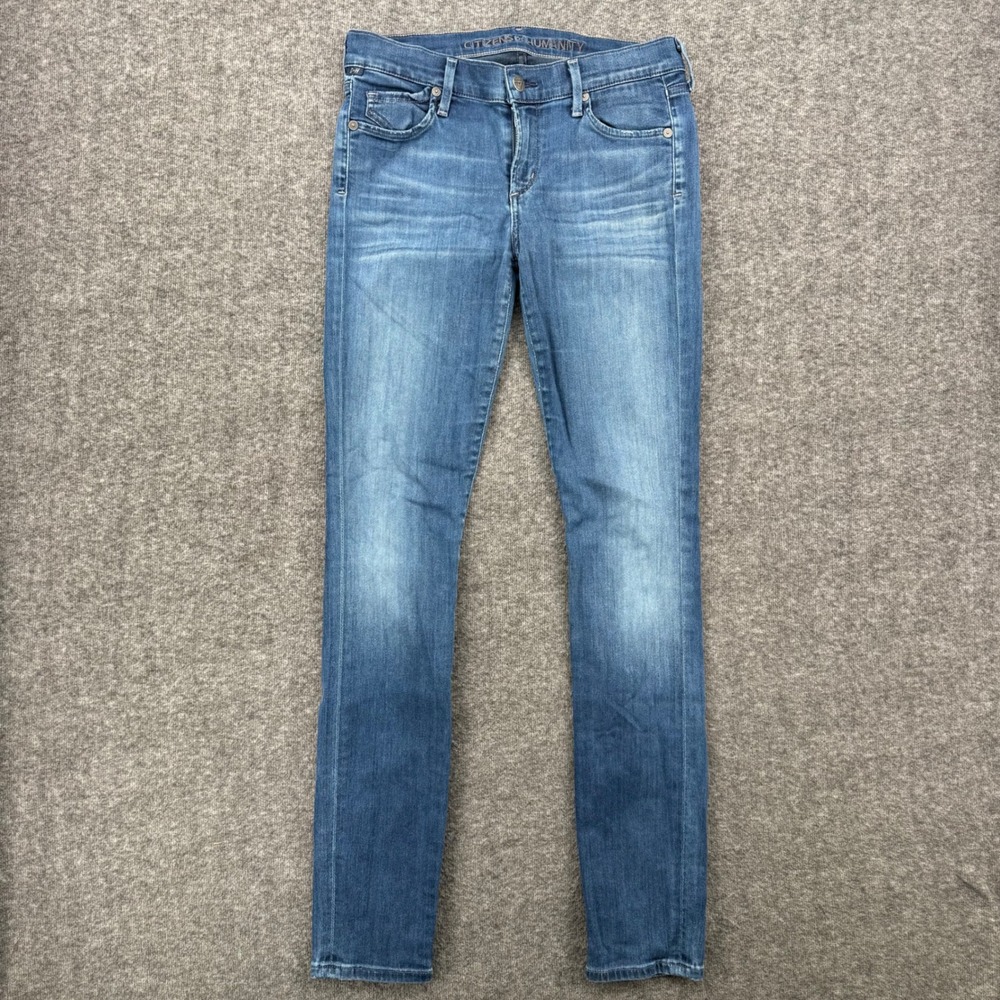 Citizens of Humanity Avedon Skinny Jeans Size 28 Medium Blue Wash Denim Tall